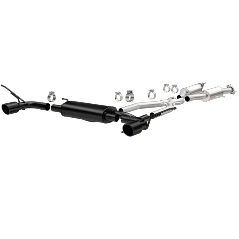 MagnaFlow Cat-Back SS 2.5in Dual Split Rear 4in Black Tip 11-16 Jeep Grand Cherokee 5.7L V8/3.6L V6 19216