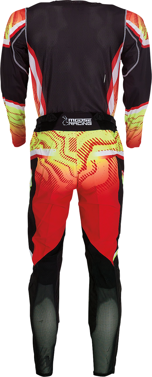 MOOSE RACING Agroid Jersey - Red/Yellow/Black - Medium 2910-7391