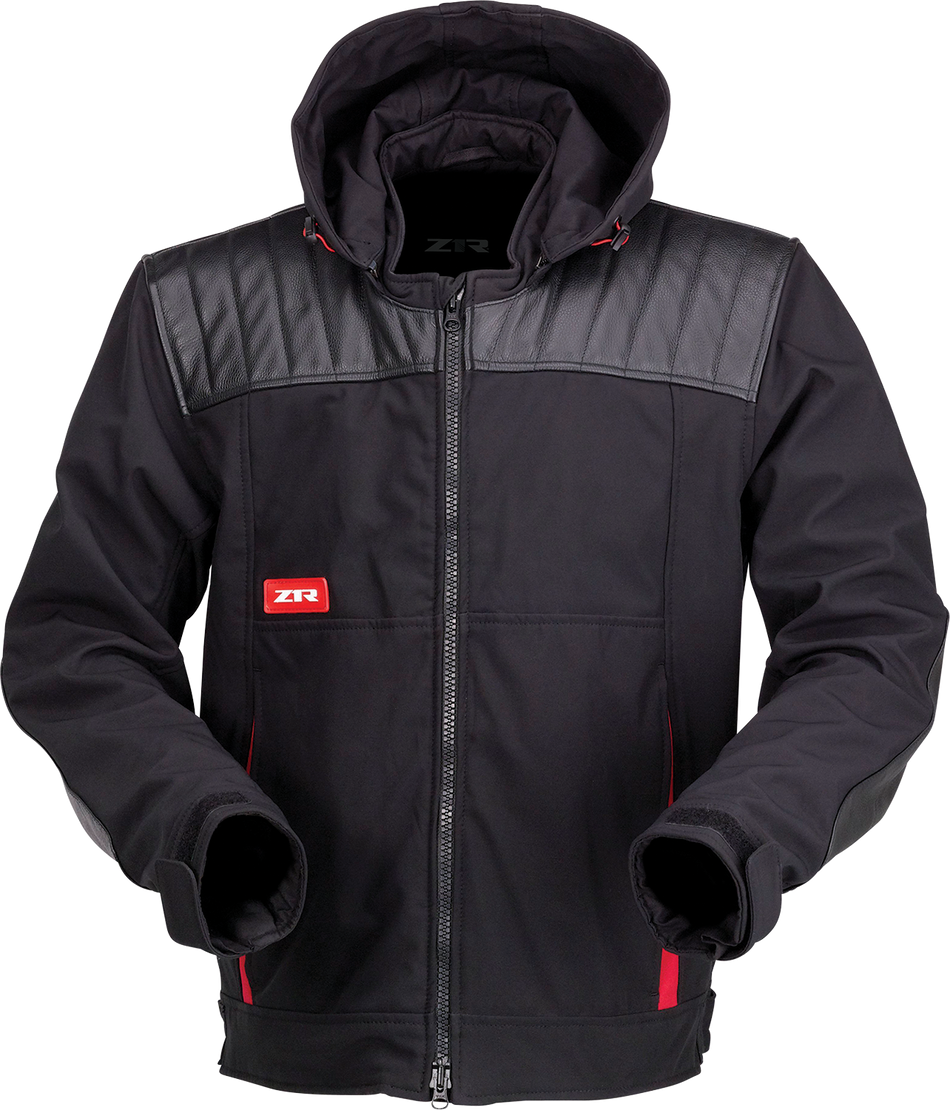 Z1R Armored Jacket - Black/Red - Medium 2820-6210