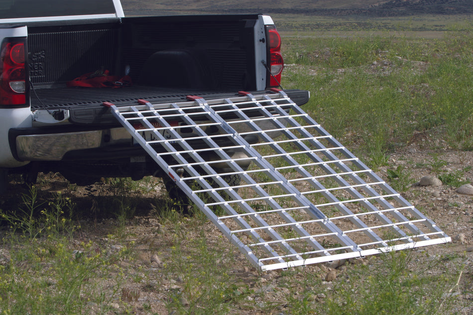 OPEN TRAILAluminum Bi-Fold Ramp 1200 Lbs 70" X 48"AR01XW48