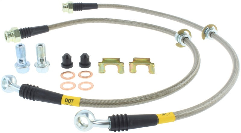 StopTech 93-01 Impreza Stainless Steel Rear Brake Lines 950.47503