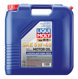 LIQUI MOLY 20L Leichtlauf (Low Friction) High Tech Motor Oil SAE 5W40 20122