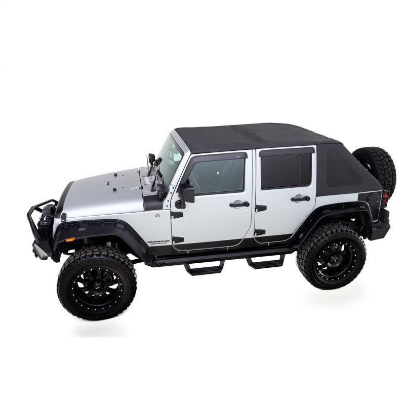 Rampage 2007-2018 Jeep Wrangler(JK) Unlimited Trailview Fastback - Black Diamond 139835