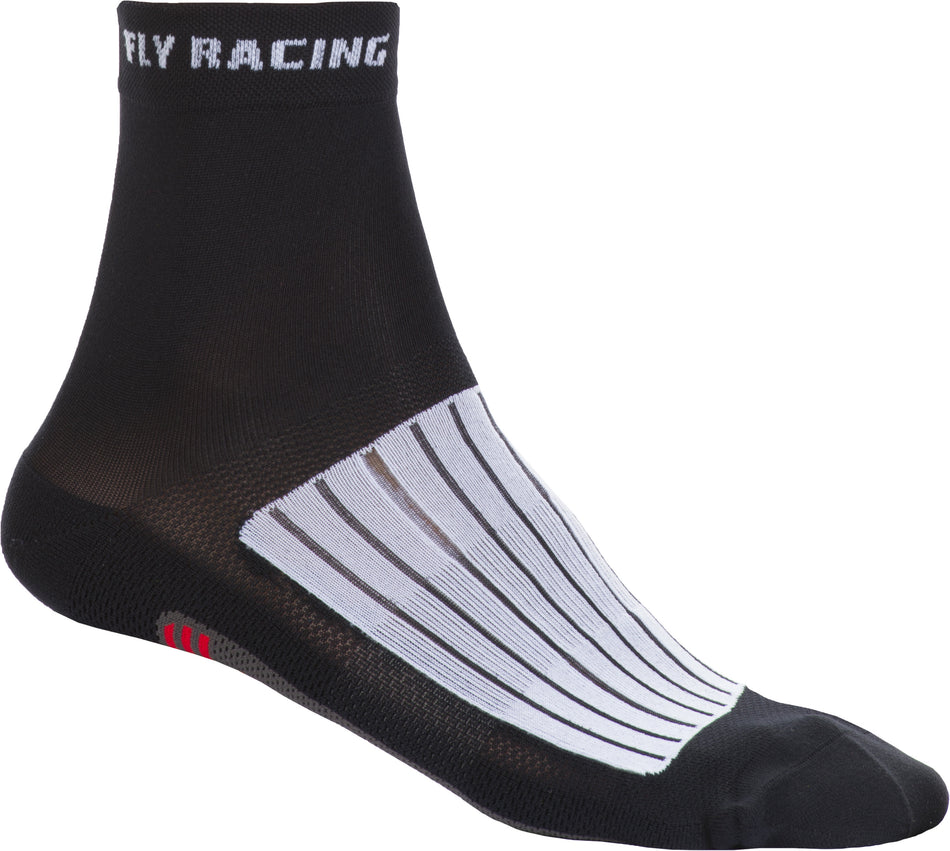 FLY RACING Fly Action Socks Black/White/Red Lg/Xl SPX009599-A2