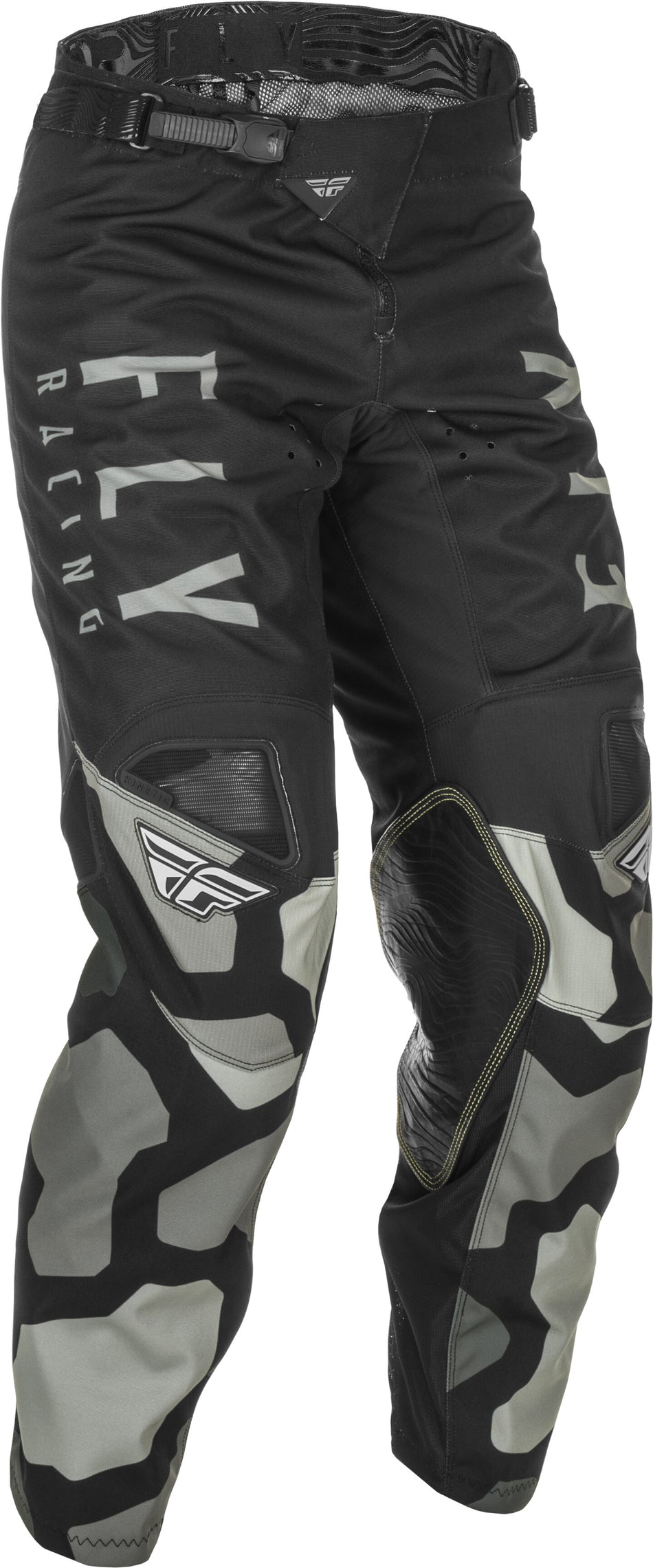 FLY RACING Youth Kinetic K221 Pants Black/Grey Sz 20 374-53020