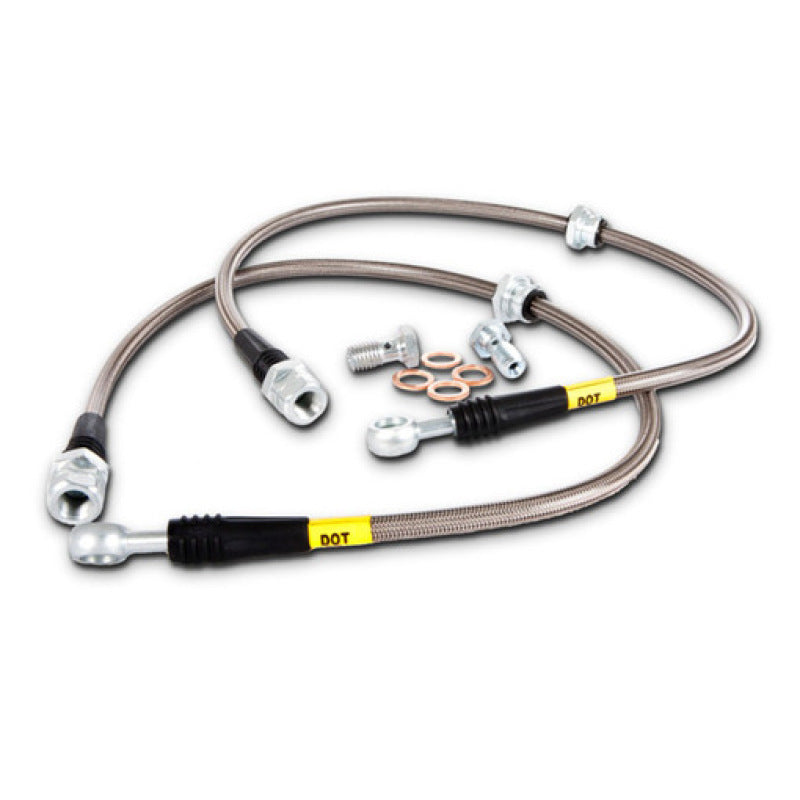 StopTech 02-06 Acura RSX Front SS Brake Lines 950.40003