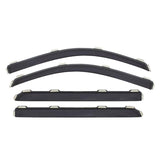 AVS 09-13 Toyota Corolla Ventvisor In-Channel Front & Rear Window Deflectors 4pc - Smoke 194073