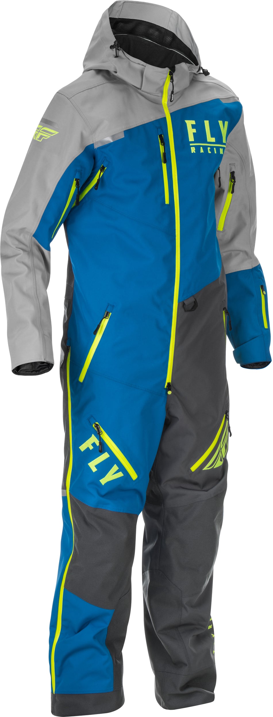 FLY RACING Cobalt Monosuit Shell Blue/Grey/Hi-Vis Sm 470-4156S