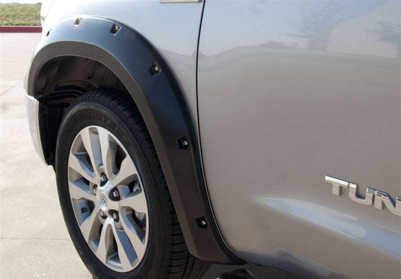Lund 07-13 Toyota Tundra RX-Rivet Style Textured Elite Series Fender Flares - Black (4 Pc.) RX602T