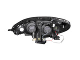 ANZO 2002-2003 Lexus Es300 Projector Headlights w/ Halo Black 121232