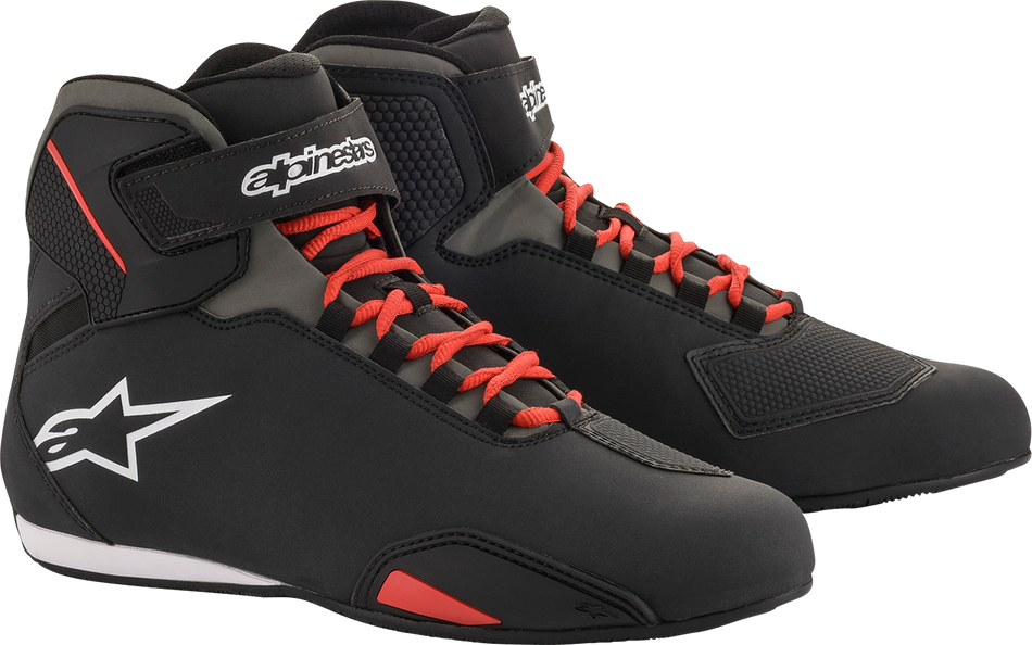 ALPINESTARS Sektor Shoes - Black/Red - US 7.5 2515518-13-7.5