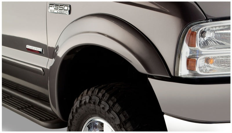 Bushwacker 99-07 Ford F-250 Super Duty Styleside OE Style Flares 4pc - Black 20909-02
