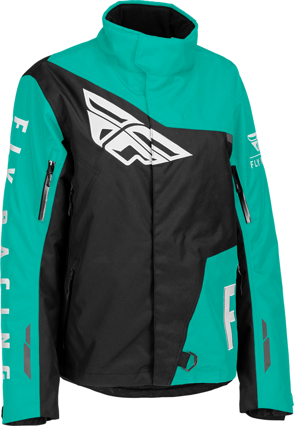 FLY RACING Women's Snx Pro Jacket Black/Mint 2x 470-45102X