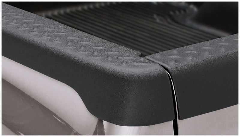 Bushwacker 02-08 Dodge Ram 1500 Fleetside Bed Rail Caps 76.3in Bed - Black 59513