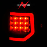 Anzo 07-11 Toyota Tundra Full LED Tailights Black Housing Smoke Lens G2 (w/C Light Bars) 311387