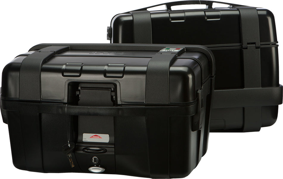 GIVI Trekker Side Cases 46l 20.7x12.2x16.2" Pair Black TRK46BPACK2A