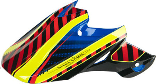 FLY RACING F2 Visor (Blue/Red) FLY F2 VISOR BLU/RED