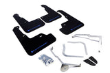 Rally Armor 15-21 Subaru WRX/STI (Sedan ONLY) Black UR Mud Flap w/ Blue Logo MF32-UR-BLK/BL