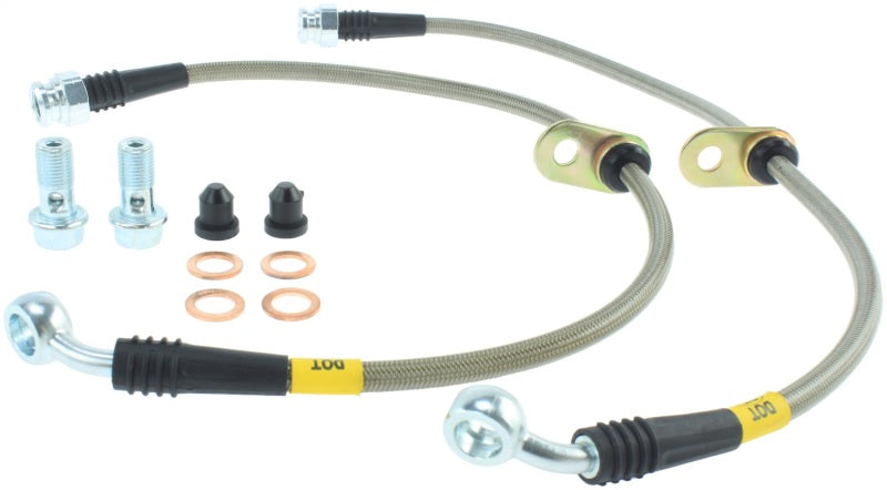 StopTech 94-01 Integra / 99-00 Civic Si w/Rear Disc Brakes Rear SS Brake Lines 950.405