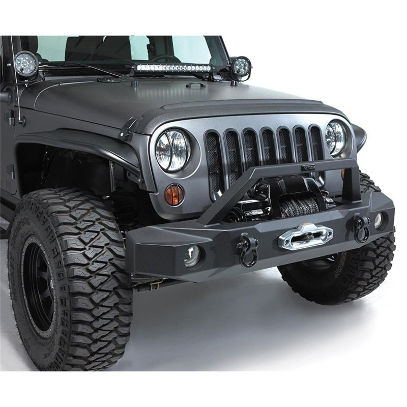 Rampage 2007-2018 Jeep Wrangler(JK) Trailguard Front Bumper - Black 99510