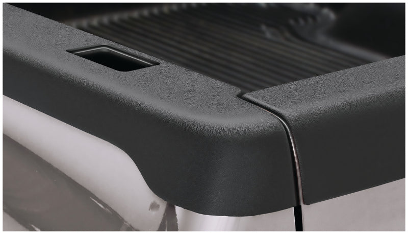 Bushwacker 99-06 Chevy Silverado 1500 Fleetside Rail Caps 78.0in Bed Does Not Fit Flareside - Black 48503