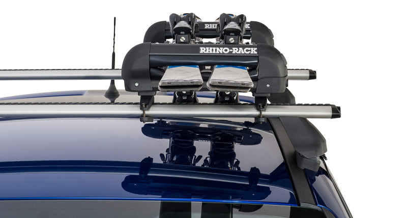 Rhino-Rack Universal Ski Carrier - Fits 2 Pairs of Skis - Black 572