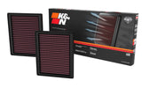 K&N 2023 Nissan Z 3.0L V6 Replacement Air Filter (Includes 2 Filters) 33-5135