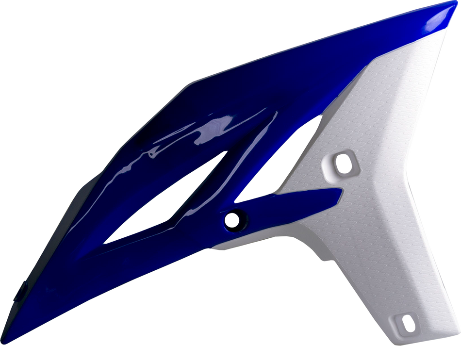 POLISPORT Radiator Cover - Blue/White - YZ 250F | WR 450F 8413700006