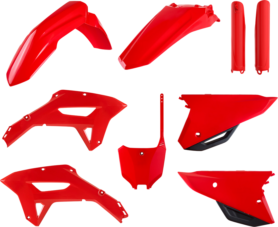 POLISPORT Bodykit – Komplett – OEM Rot – CRF 450RX 2021-2022 91092 