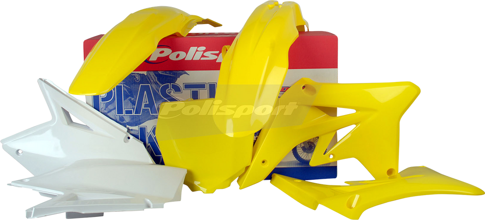 Kit de carrocería POLISPORT - '09 OEM Amarillo/Blanco - RM-Z 250 90208 