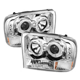 Spyder Ford F250 Super Duty 99-04 Projector Version 2 LED Halo LED Chrm PRO-YD-FF25099-1P-G2-C 5010360