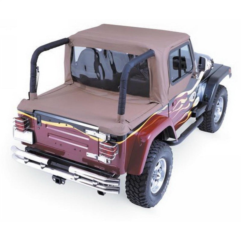 Rampage 1992-1995 Jeep Wrangler(YJ) Cab Soft Top And Tonneau Cover - Spice Denim 993017