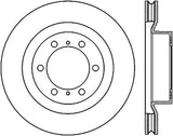StopTech 10-17 Lexus GX460 / 10-17 Toyota 4Runner Cryo Slotted Front Right Sport Brake Rotor 126.44174CSR