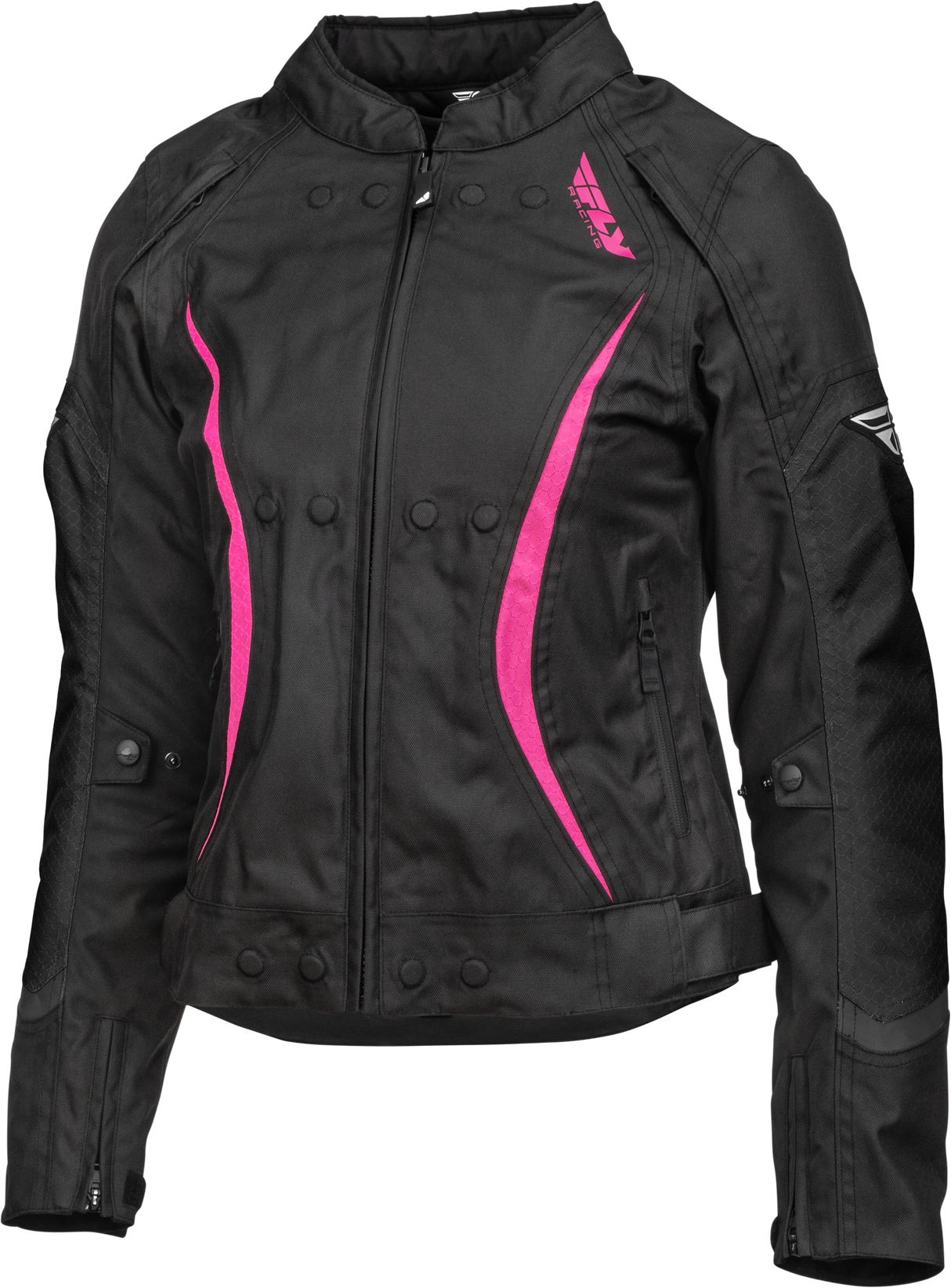 FLY RACING Women's Butane Jacket Black/Pink Xl 477-7041X