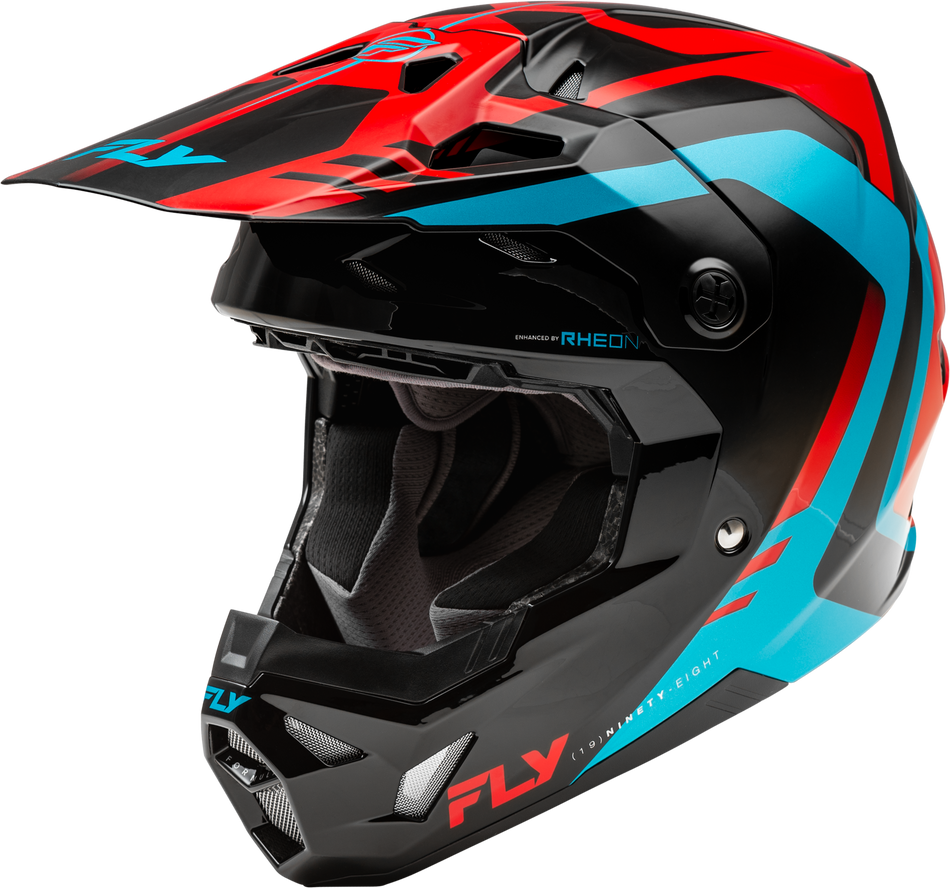 FLY RACING Yth Formula Cp Krypton Helmet Red/Black/Blue Yl 73-0036YL