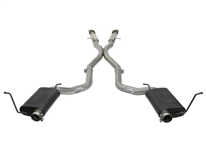 aFe MACHForce XP 12-17 Jeep Grand Cherokee WK2 SRT8 V8-6.4L 304SS Cat-Back Exhaust System 49-38059