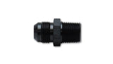 Vibrant Straight Adapter Fitting Size -8AN x 3/4in NPT 10177