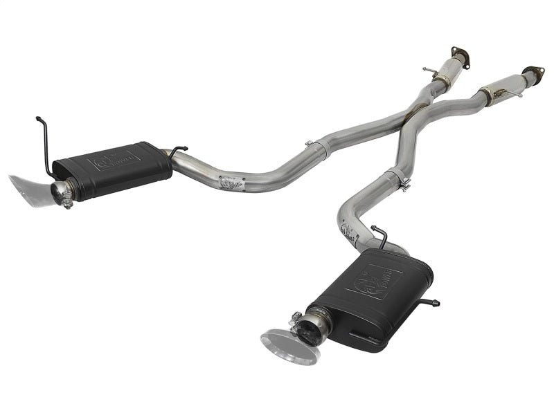 aFe MACHForce XP 12-17 Jeep Grand Cherokee WK2 SRT8 V8-6.4L 304SS Cat-Back Exhaust System 49-38059