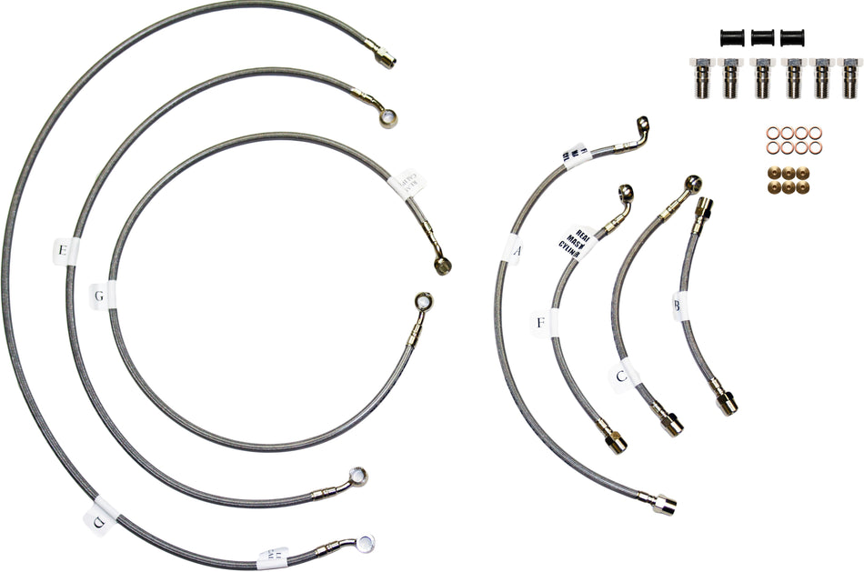 GALFER Brake Line Front & Rear FK003D779-5