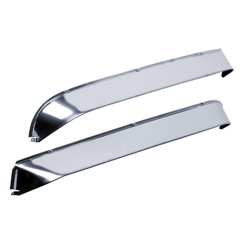 AVS 88-99 Chevy CK Ventshade Window Deflectors 2pc - Stainless 12099