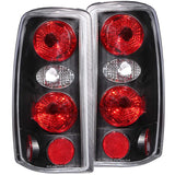 ANZO 2000-2006 Chevrolet Suburban Taillights Black 211010