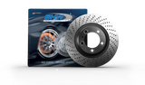 SHW 17-18 Porsche 718 Boxster 2.0L w/o Ceramic Brakes Rear Drilled MB Brake Rotor (98735240101) PRX39873
