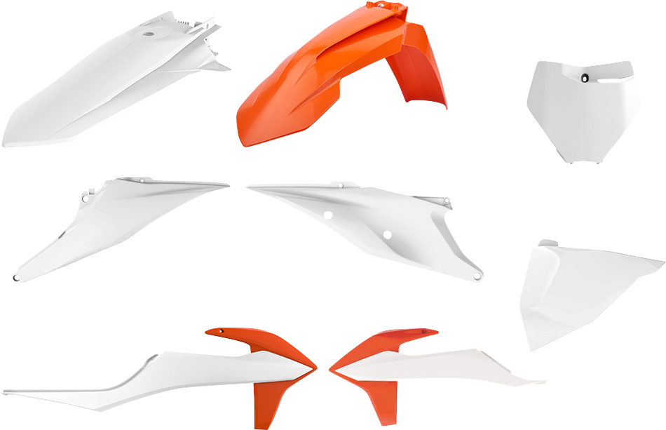 POLISPORT Body Kit - Orange/White - SX/SX-F 90912