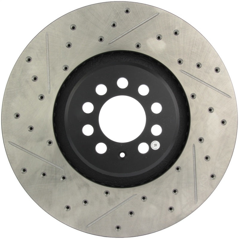 StopTech Slotted & Drilled Sport Brake Rotor 127.33093R