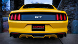 Corsa 2015 Ford Mustang GT 5.0 3in Axle Back Exhaust, Black Dual 4.5in Tip *Sport* 14326BLK