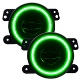 Oracle Jeep Wrangler JK/JL/JT High Performance W LED Fog Lights - ColorSHIFT - Dynamic 5846-332