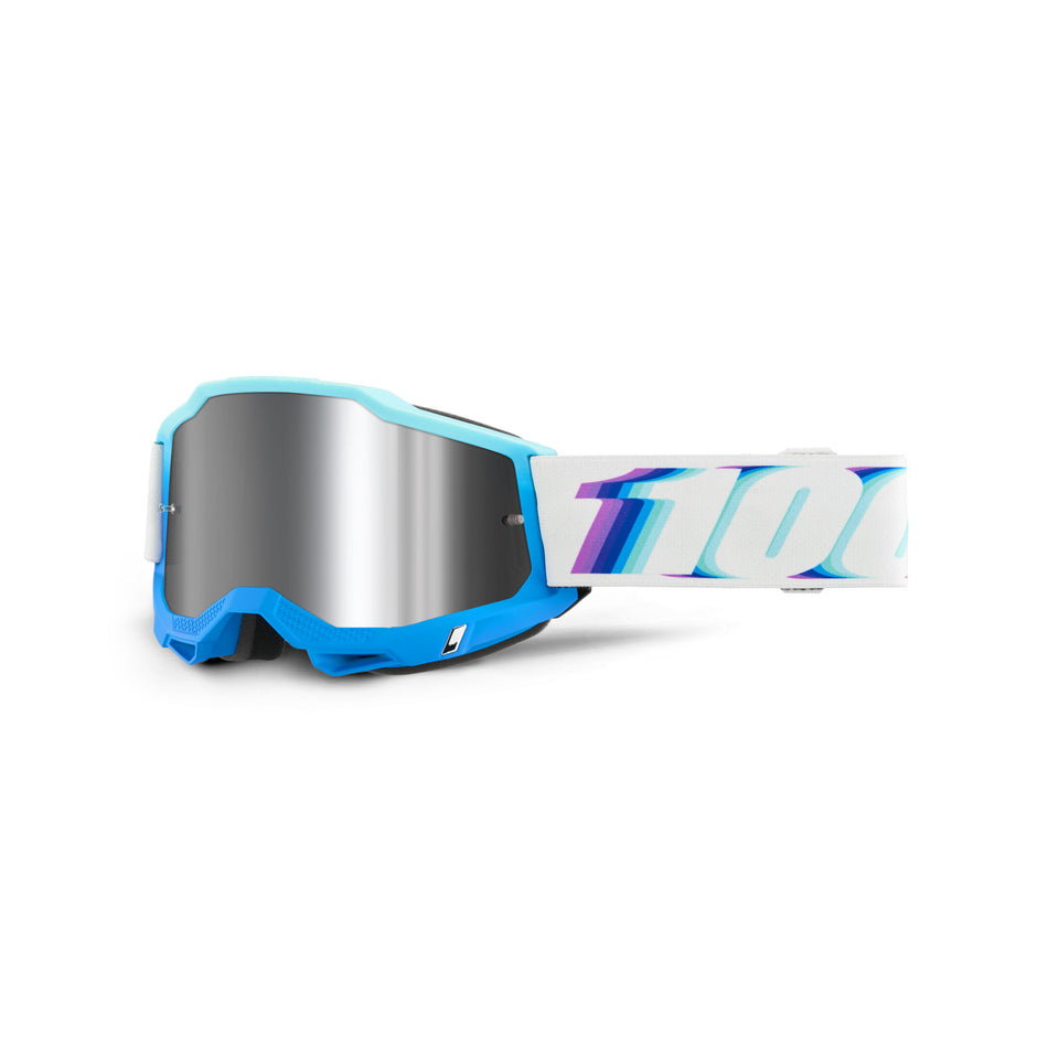 100% Accuri 2 Goggle Stamino Mirror Silver Flash Le 50014-00029