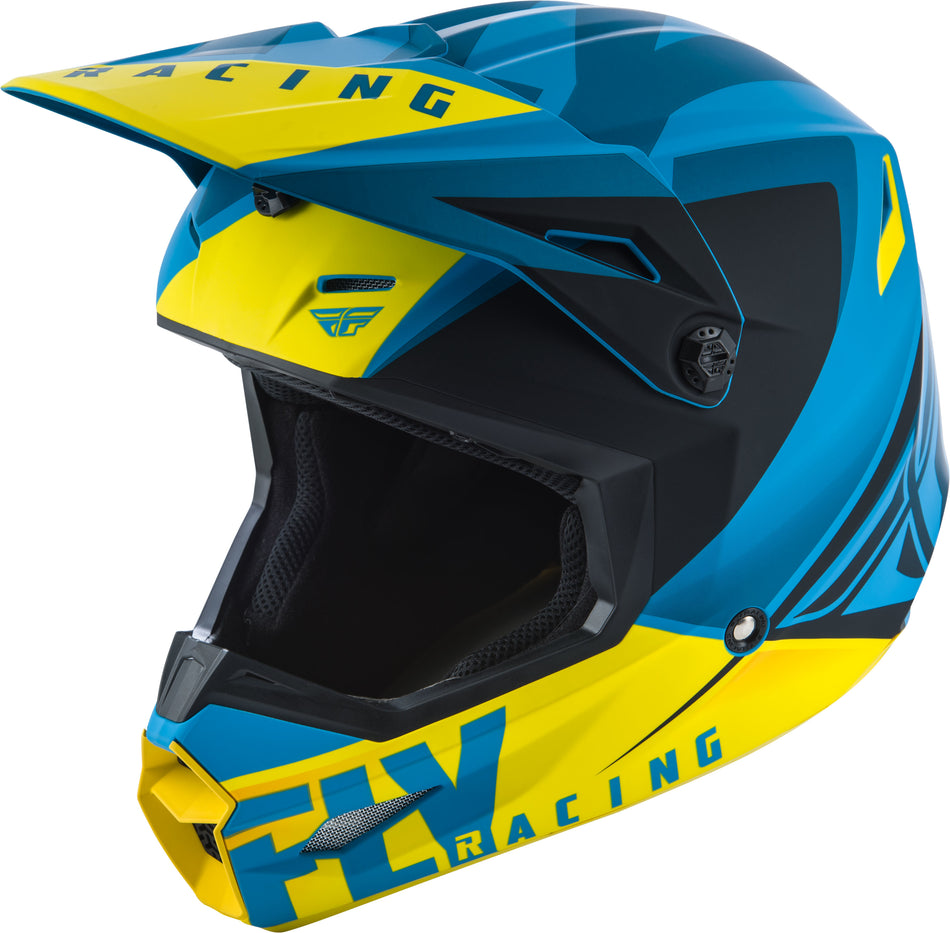 FLY RACING Elite Vigilant Helmet Blue/Black 2x 73-8613-9