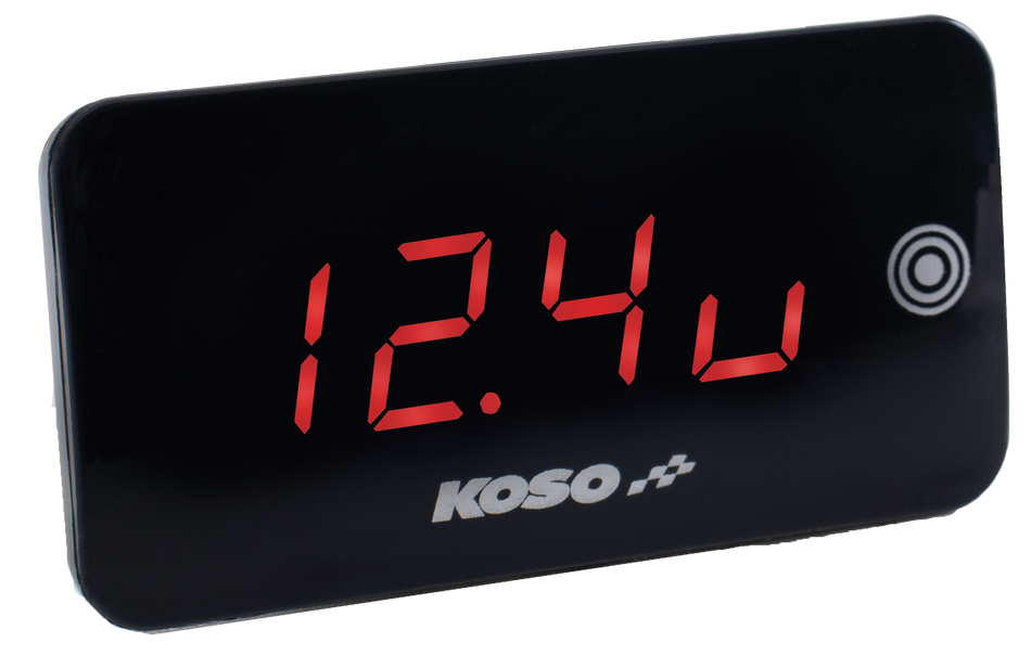 KOSOSuper Slim Touch Screen Volt & Temp Gauge Red DisplayBA068041