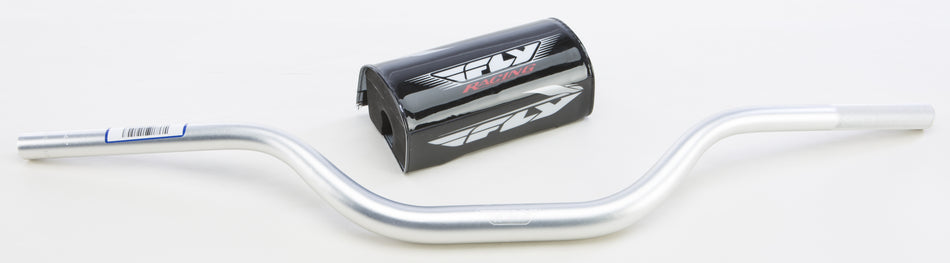 FLY RACING Aero Tapered Handlebar Mini (Silver) MOT-104-7-SSAS